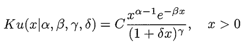 kummer distribution