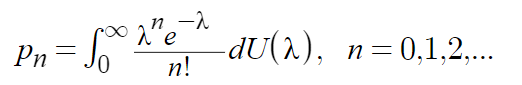 compound poisson distribution alternate definition